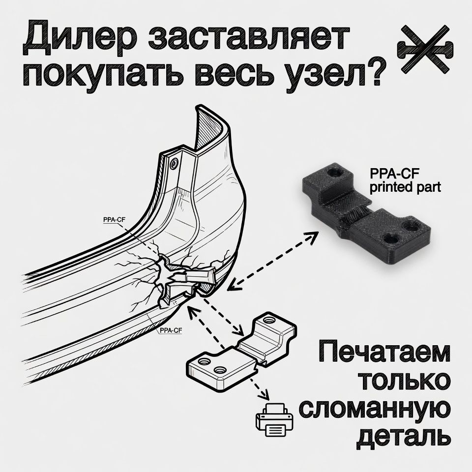 Дилер заставляет покупать весь узел?